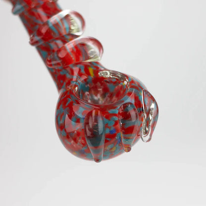 Pipe à main en verre souple de 5"