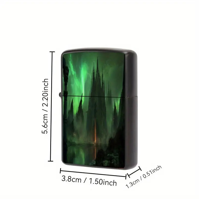 Gothic Castle Lighter Refillable Replacement Shell
