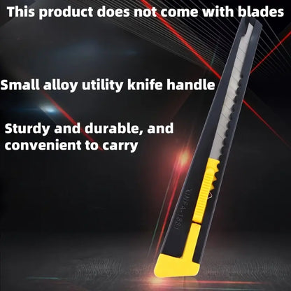 4pcs Stainless Steel Utility Knife Handles - Blades Not Included