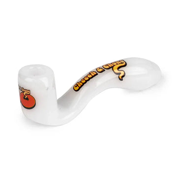 Cheech & Chong® Glass - 5" Commemorative 50th Ann. Sherlock Pipe Collectible Tin