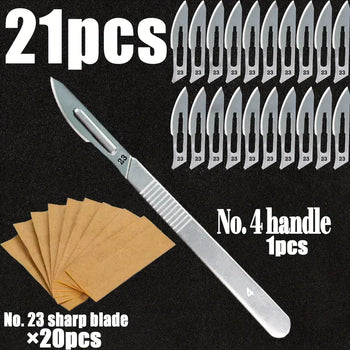 21-Piece Crafting Knife Set