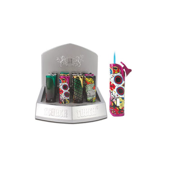 Scorch Torch – 3.5" Geometric Graffiti Torch Lighter