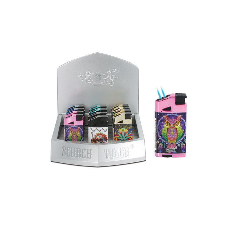 Scorch Torch - Hallows Angled Double Flame Torch Lighter