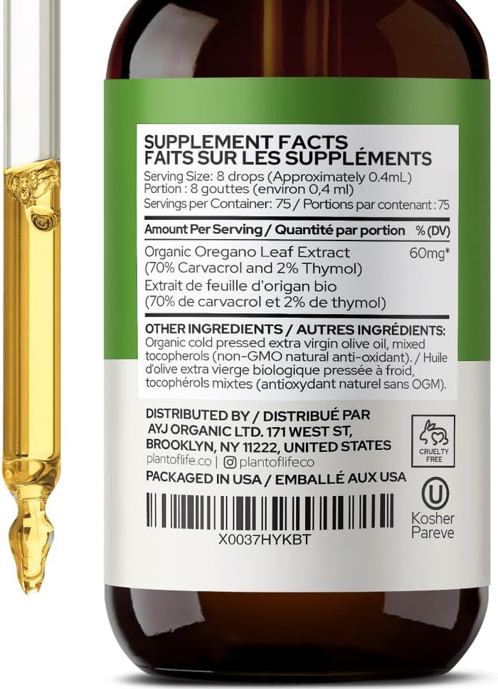 Plant of Life - 1oz Wild Oregano Oil
