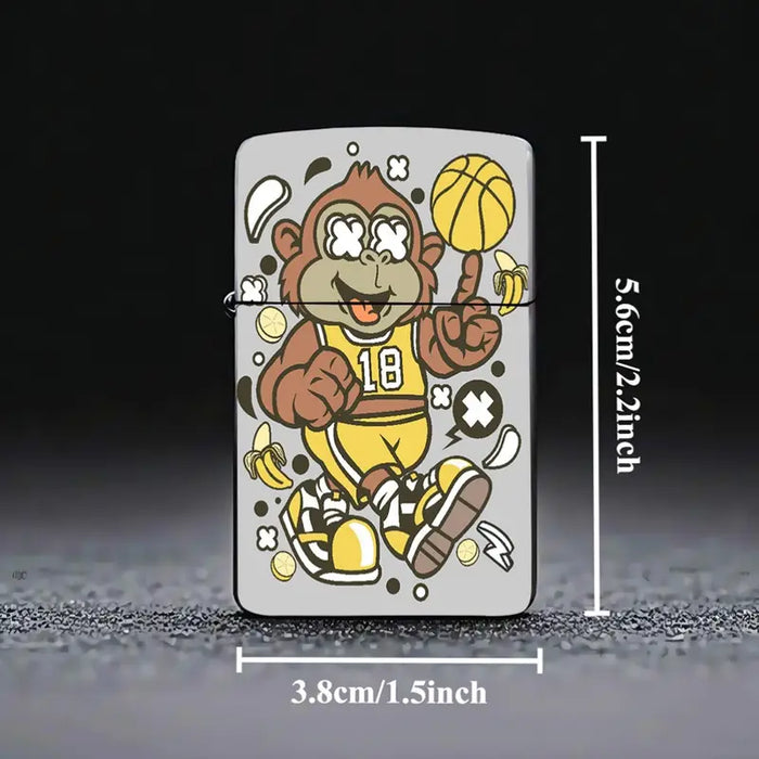 American Street Basketball Theme Lighter Shell (Monkey)