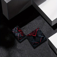 Valentine's Day Black & Red Heart-Shaped Metal Lighter Case