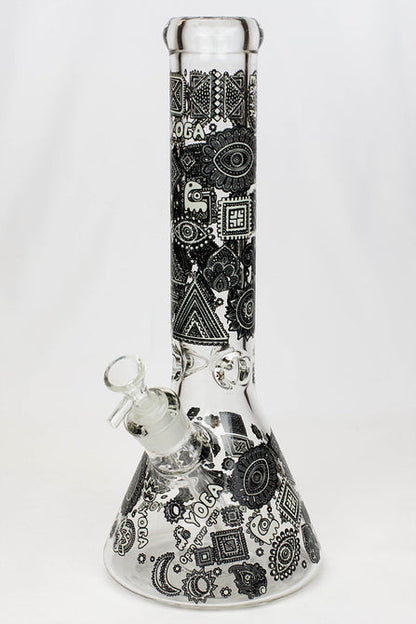 Glow In The Dark 14" 7mm Glass Bong
