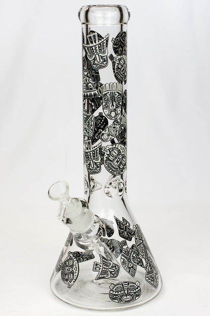 Glow In The Dark 14" 7mm Glass Bong