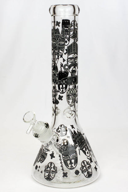 Glow In The Dark 14" 7mm Glass Bong