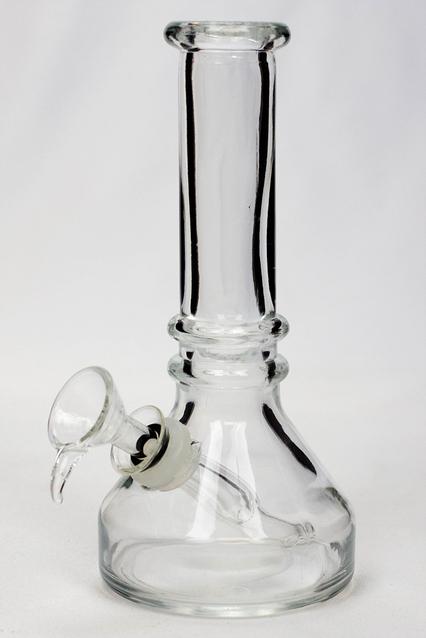 Bongs à eau en verre souple et lourd de 6 pouces