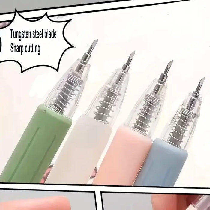 6 Pack of Pen-Style Box Cutters