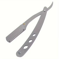 FlyDear - Straight Steel Razors Shaving Knife & Blades Set