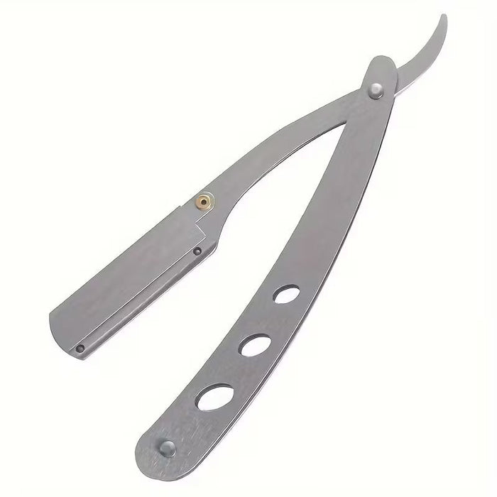 FlyDear - Straight Steel Razors Shaving Knife & Blades Set