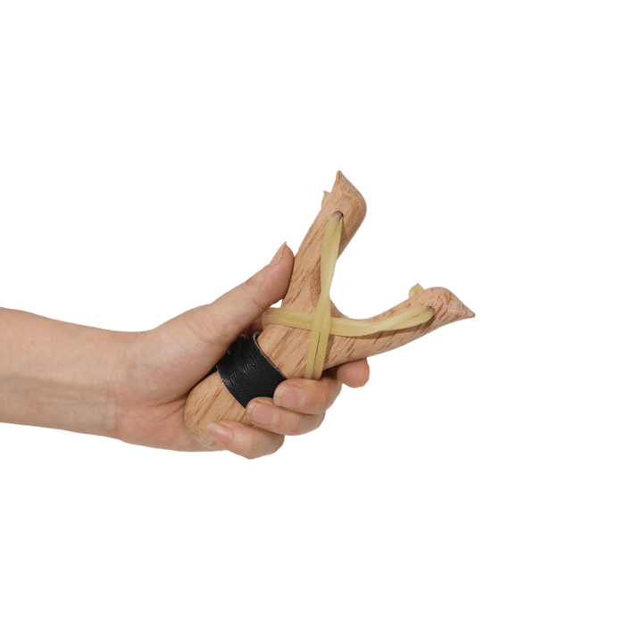 Vintage Wood Aim & Play Slingshot