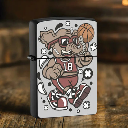 American Street Basketball Theme Lighter Shell (Elephant)