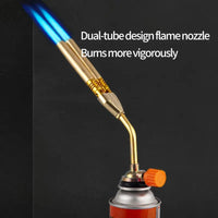 Stainless Steel Dual-Tube Flame Gun Lighter