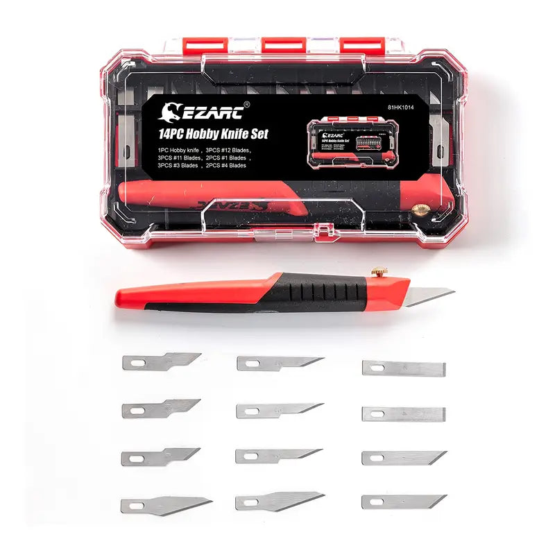 EZARC 14 Piece Hobby Knife Set