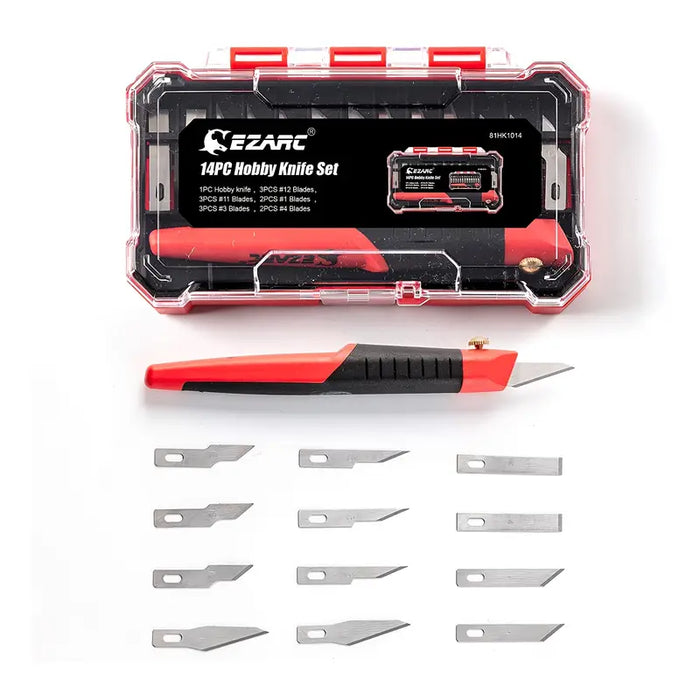 EZARC 14 Piece Hobby Knife Set