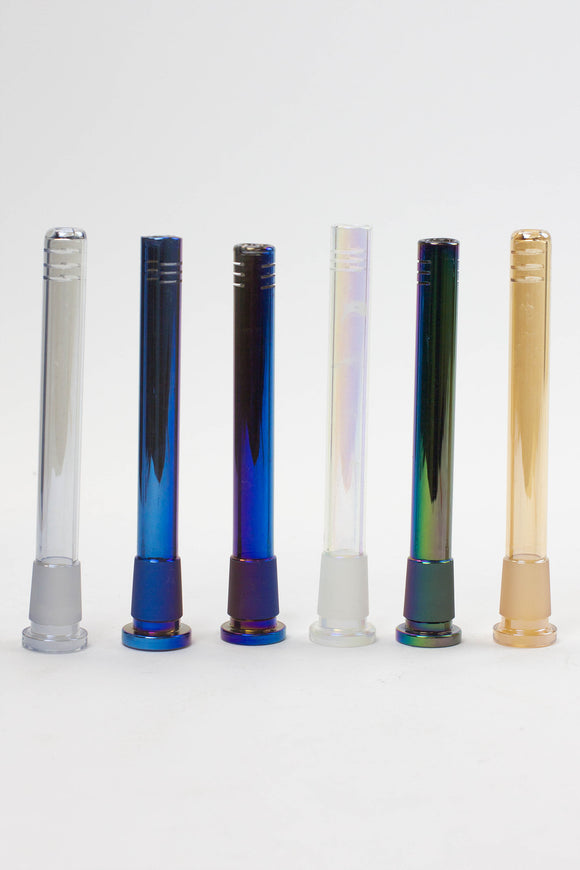 Metallic Glass 6 slits 5 3/4” Downstem