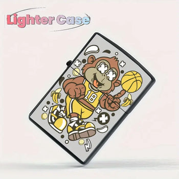 American Street Basketball Theme Lighter Shell (Monkey)