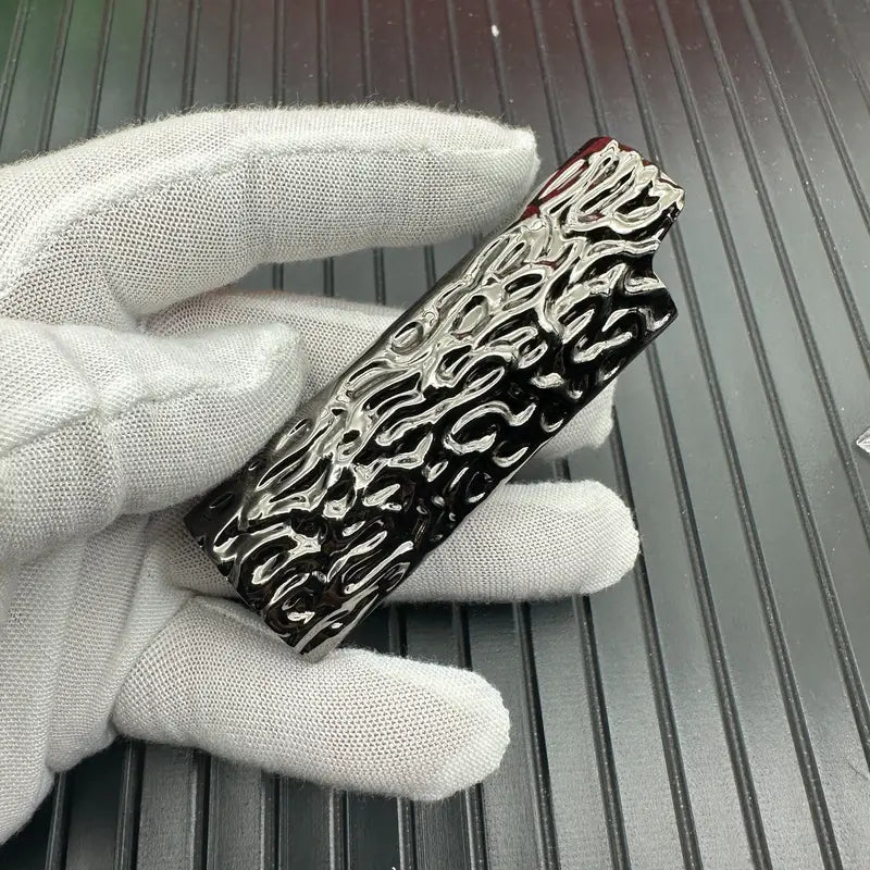 Glossed Magma Bone Lighter Cover