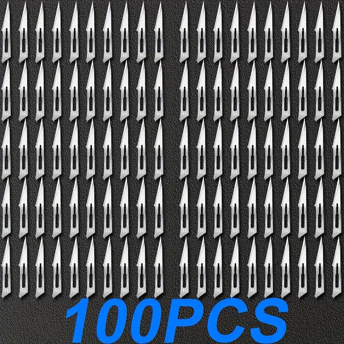 100pcs Carbon Steel No. 11 Special Sharp Blade