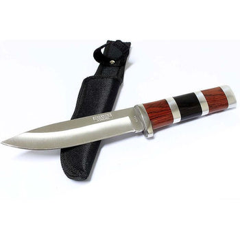 Defender-Xtreme - 10″ Striped Timber Tactical Knife
