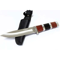 Defender-Xtreme - 10″ Striped Timber Tactical Knife