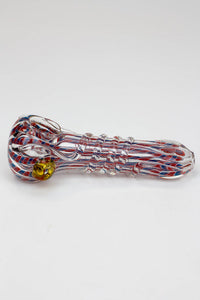 Soft Glass Hand Pipe - 4.5