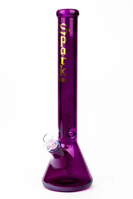 Bong en verre galvanisé SPARK 17,5" 9 mm