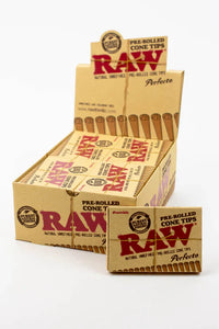 Embouts coniques pré-roulés RAW Perfecto, 100 pièces