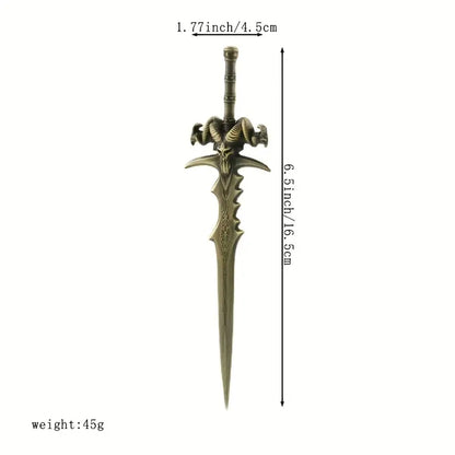 Goat Sword Design Metal Letter Opener