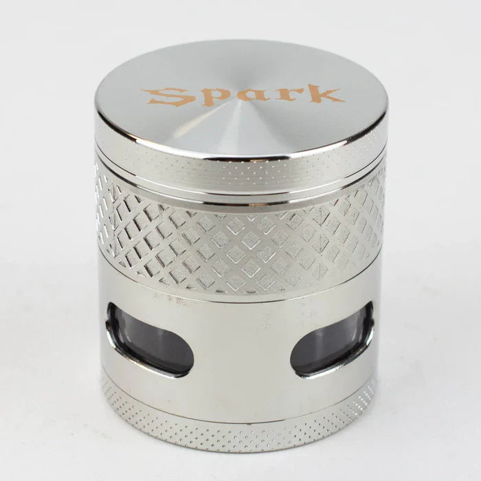 SPARK 4 Parts grinder with side window