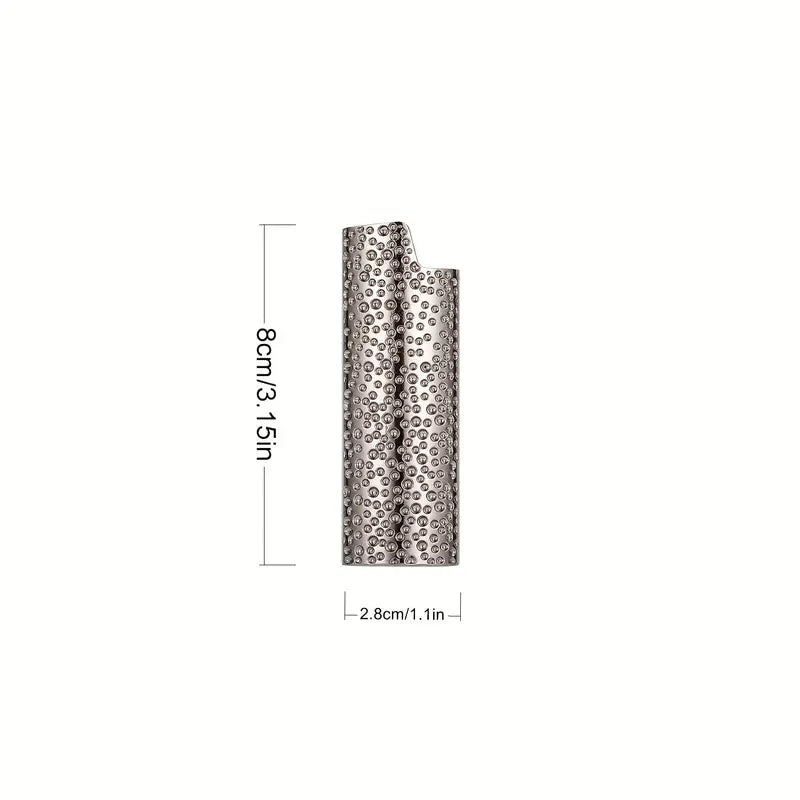 Meteorite Crater Metal Lighter Case