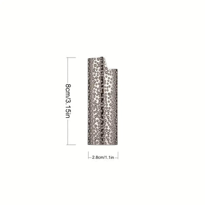Meteorite Crater Metal Lighter Case