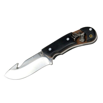 The Bone Edge - 6.25" Black Deer Pattern Hunting Knife