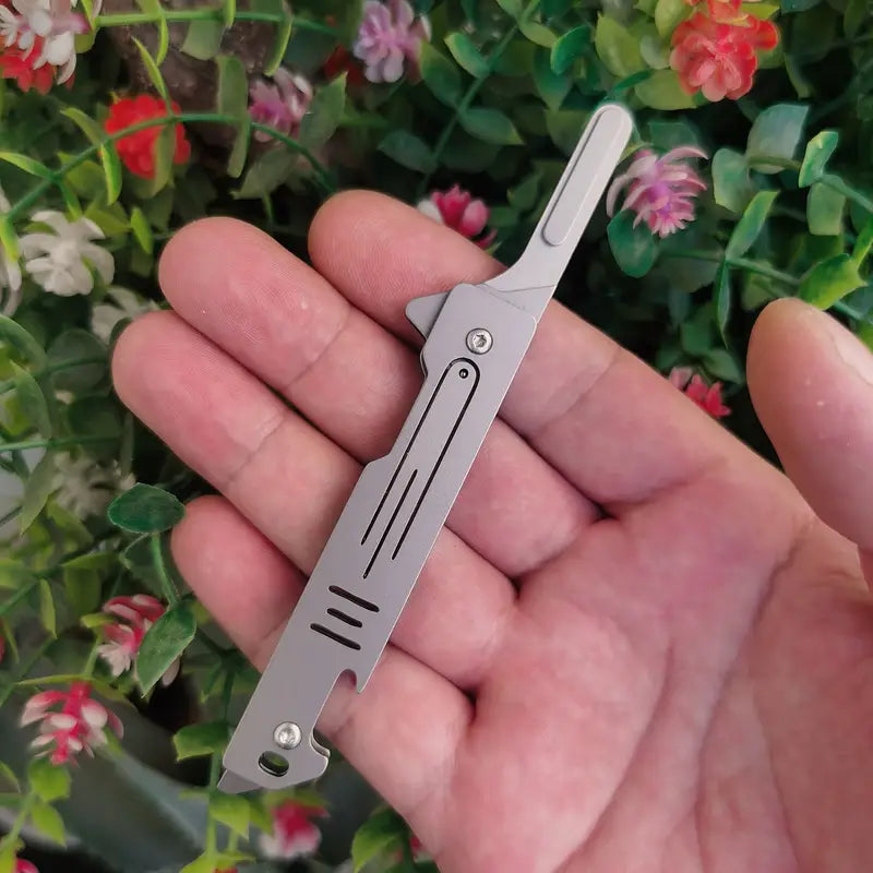 Folding Tool with Keychain