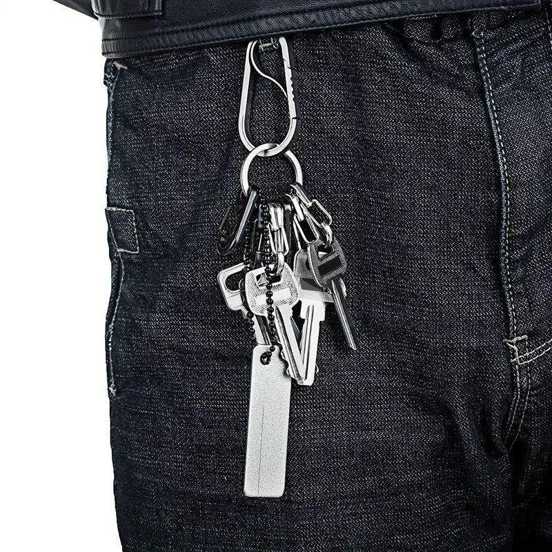 NewShark - Knife Sharpener Diamond Pocket Tool w/ Mini Keychain