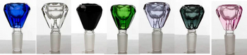 Bol fantaisie en verre diamant 18 mm