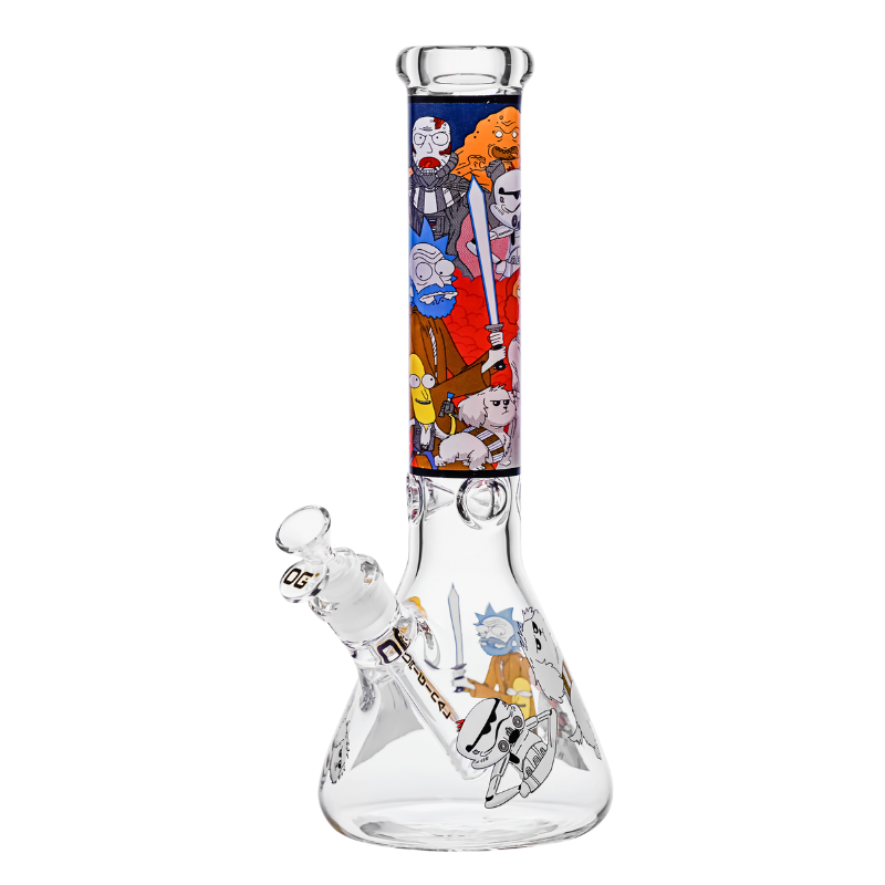 OG Original - 14" 7mm Toon Wars Beaker Bong