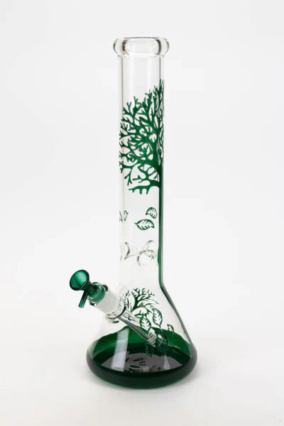 15" Glass Tree Bong with Bowl