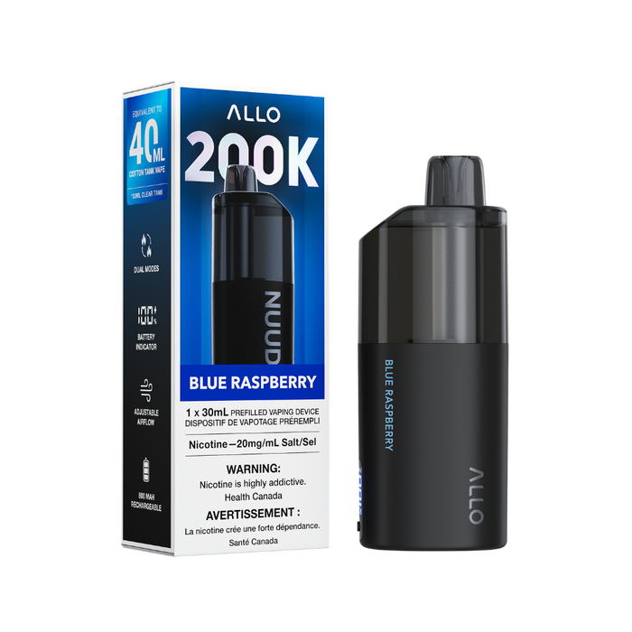 Allo Nuud 200K Disposable Vape 30mL **Launch Special**