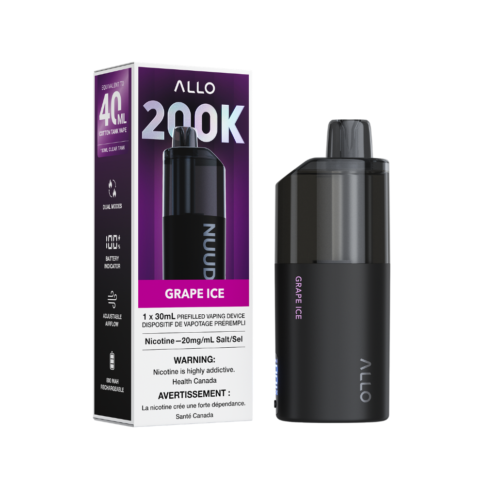 Allo Nuud 200K Disposable Vape 30mL **Launch Special**