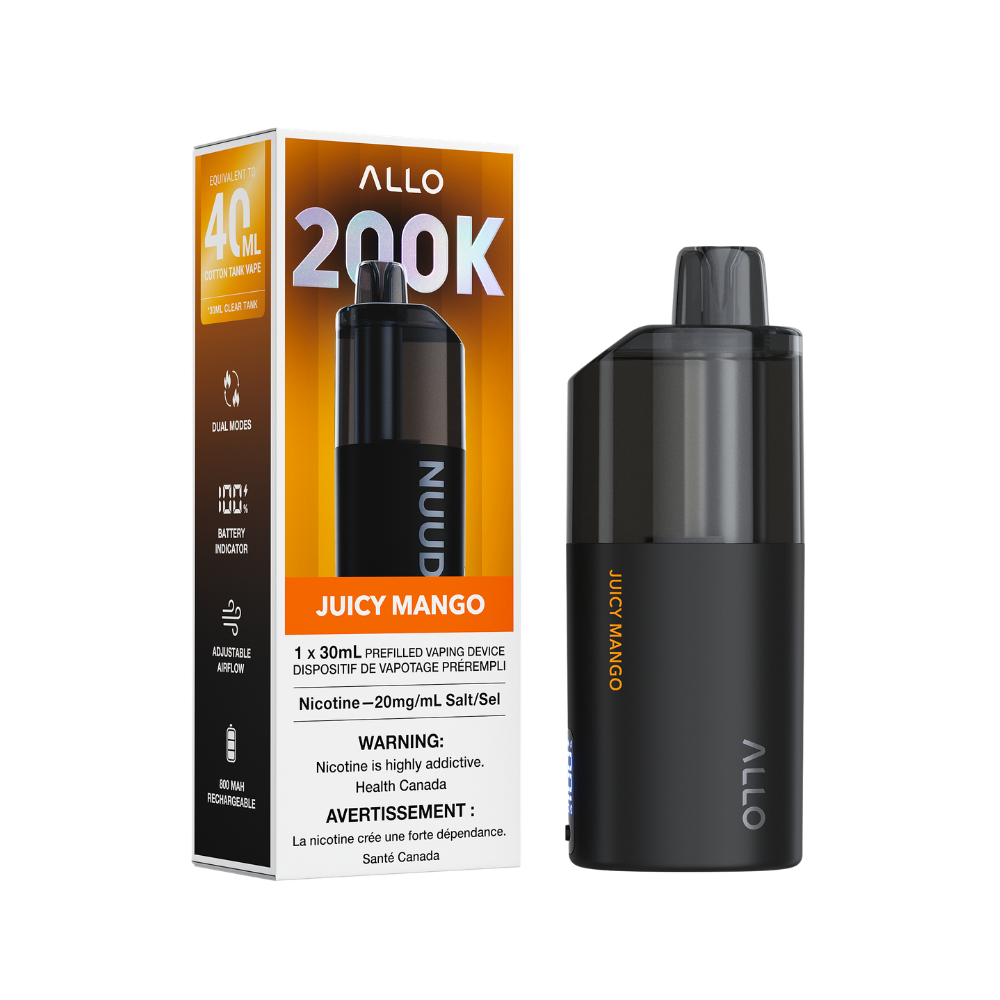 Allo Nuud 200K Disposable Vape 30mL **Launch Special**
