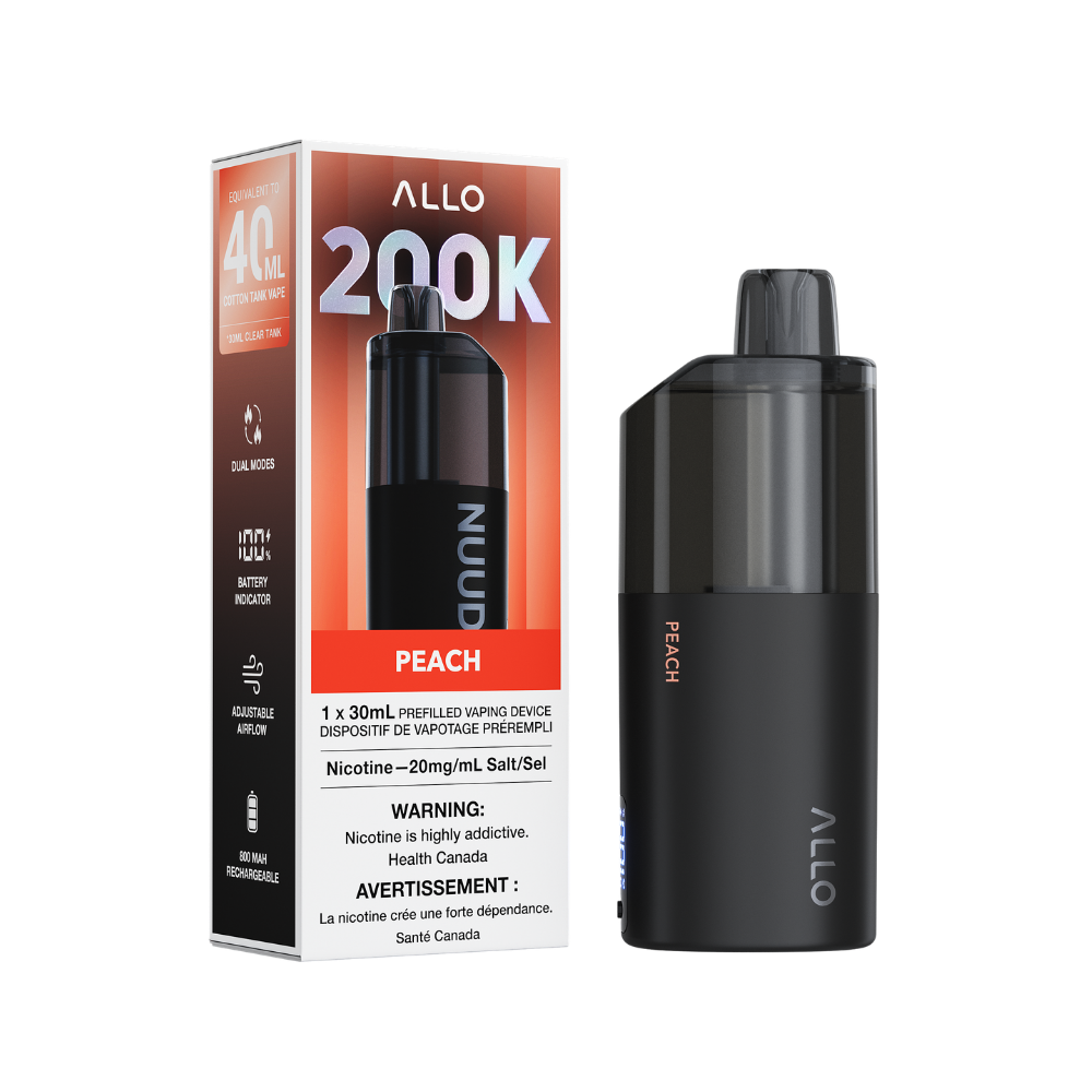 Allo Nuud 200K Disposable Vape 30mL **Launch Special**
