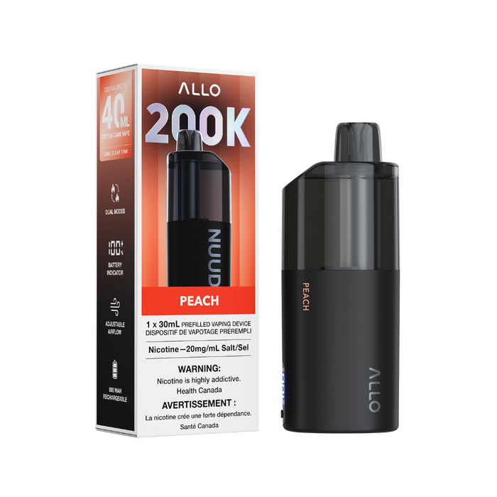 Allo Nuud 200K Disposable Vape 30mL **Launch Special**