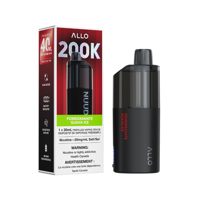 Allo Nuud 200K Disposable Vape 30mL **Launch Special**