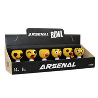 Arsenal - 14mm Expression Series Glass Bowl