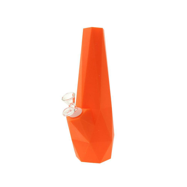 Diamond Silicone Water Pipe 10”