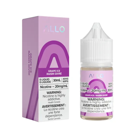 E-liquide Allo Salt - Raisin Glacé